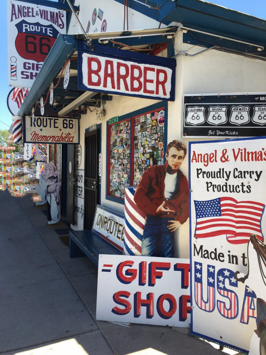 Angel & Vilma Delgadillo gift shop in Seligman, Arizona ... a popular attraction on Historic U.S. Route 66